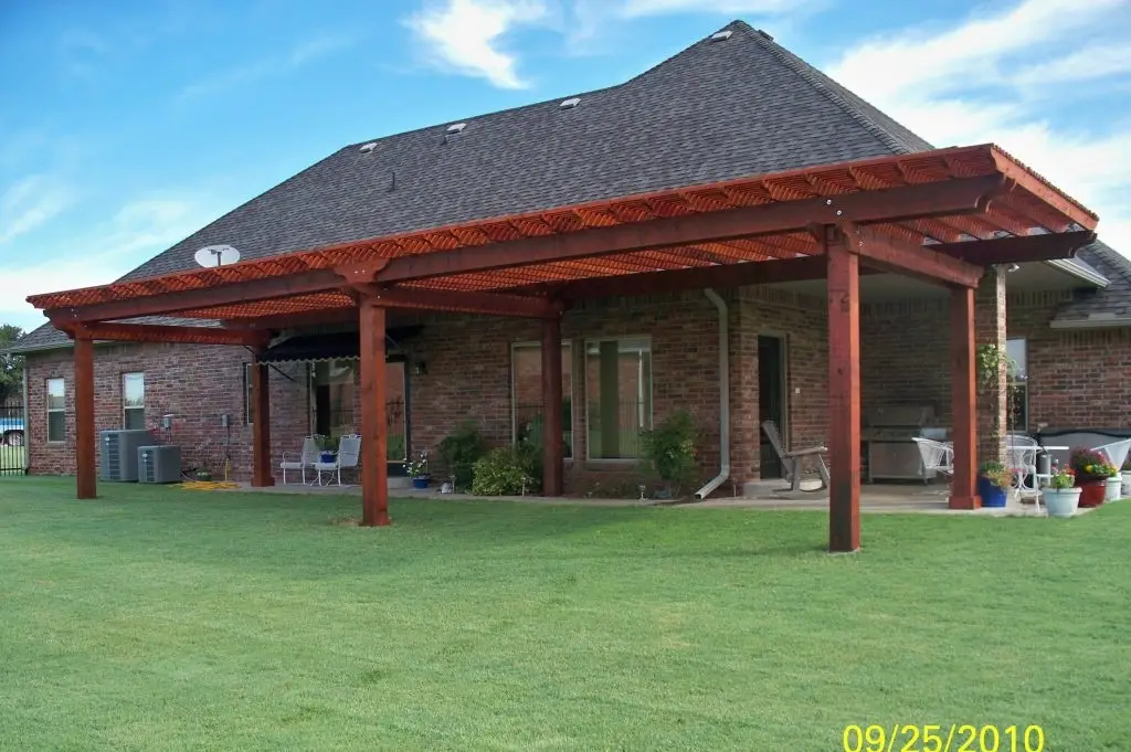 Custom hardscaping project featuring a durable retaining wall and outdoor living space by ADC Hardscapes in Midwest City, OK.