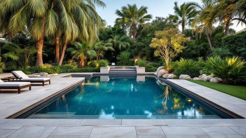 Balancing Softscape & Hardscape Around Your Pool