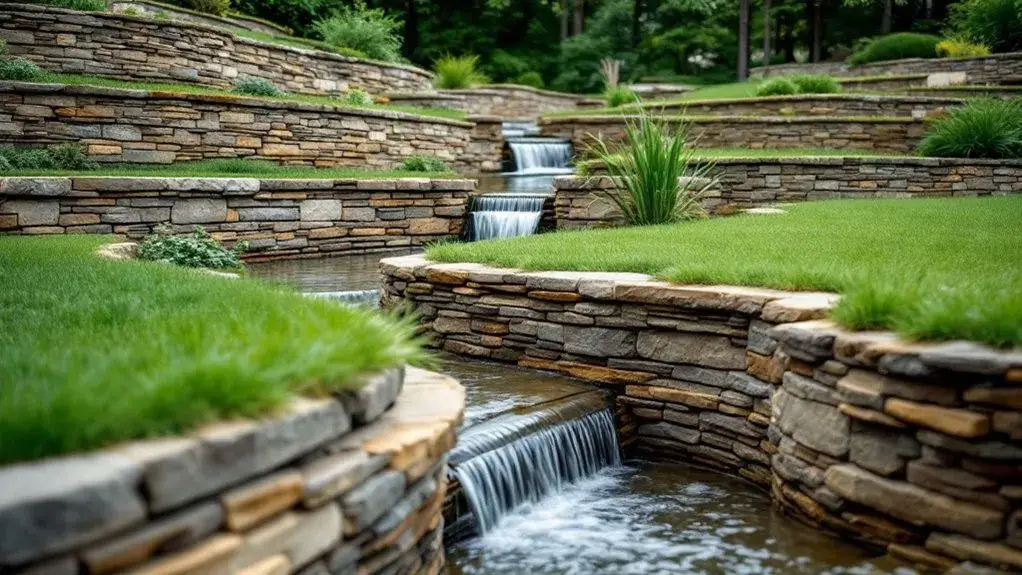 How Retaining Walls Maximize Usable Space on Sloped Lots