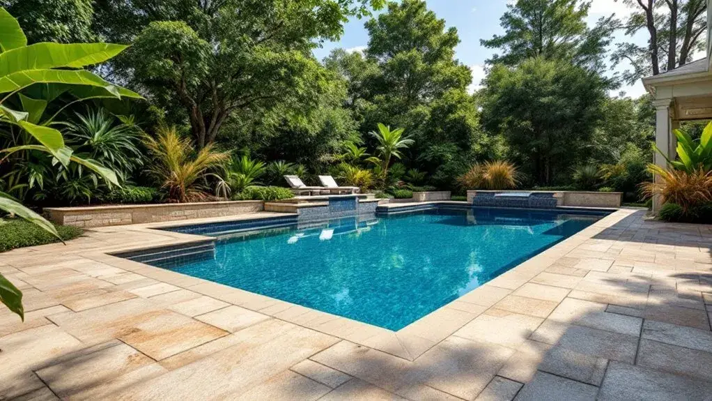 Balancing Softscape & Hardscape Around Your Pool